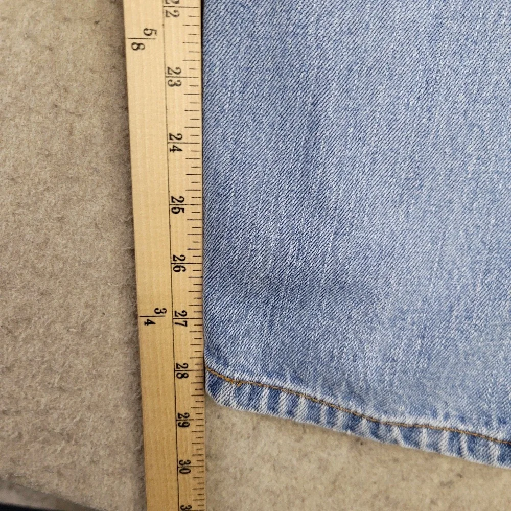 VTG Levis 505 Jeans Mens 36x30 Blue Denim Regular Straight Leg Y2k Distressed